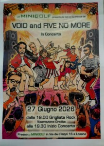 VOID and FIVE NO MORE in concerto
